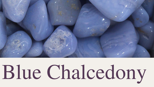 BLUE CHALCEDONY GEMSTONE WITH STERLING SILVER EARRINGS