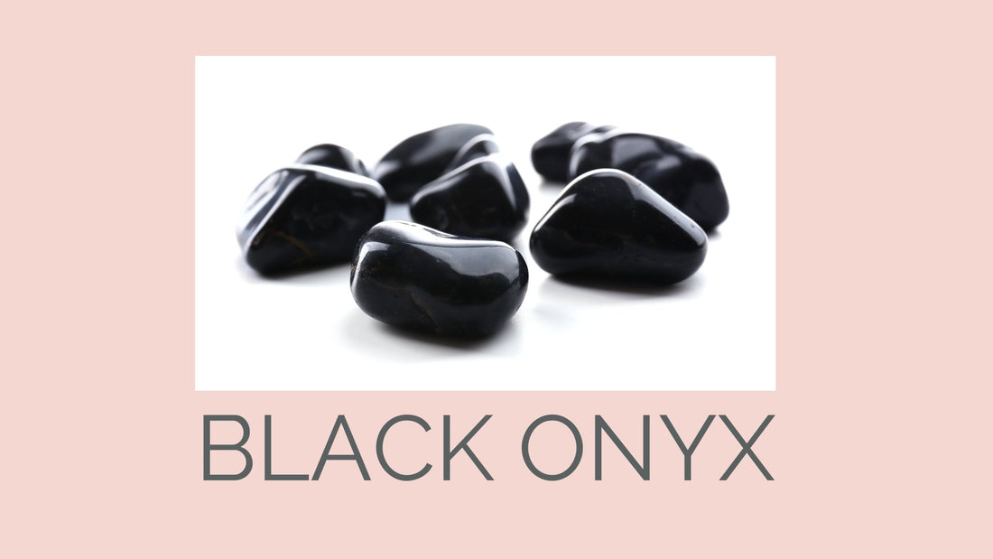 BLACK ONYX GEMSTONE WITH STERLING SILVER EARRINGS - The Silver Alchemist