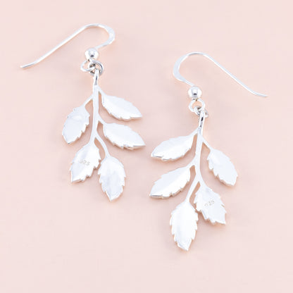 Leaf and Branch Earrings