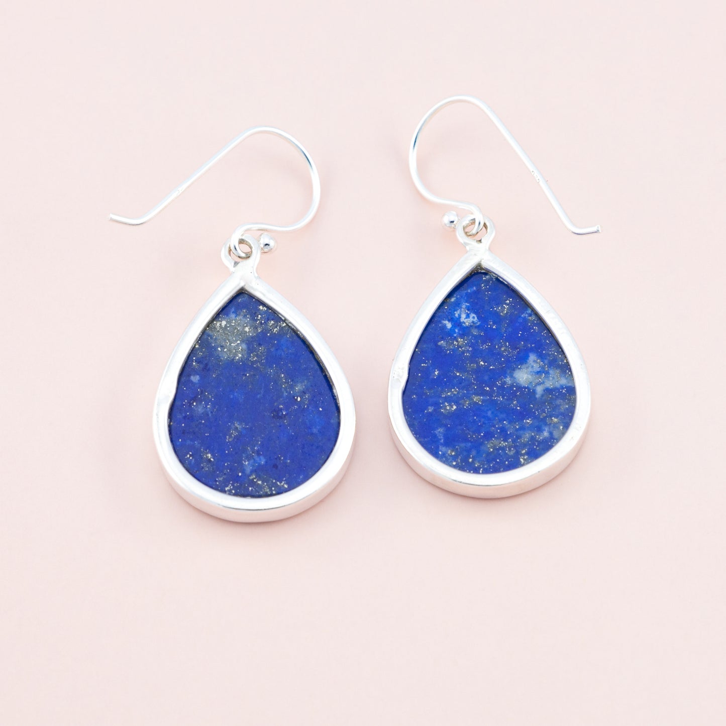 LAST PAIR - Lapis Lazuli Dangle Earrings