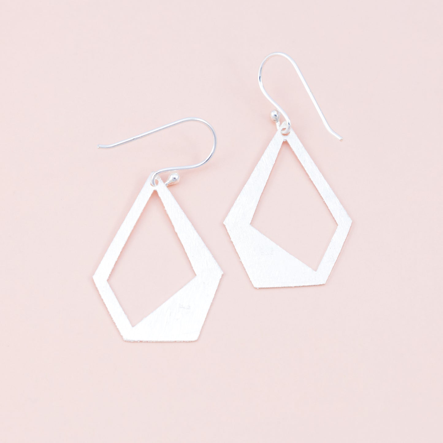 LAST PAIR - Abstract Geometric Matte Earrings