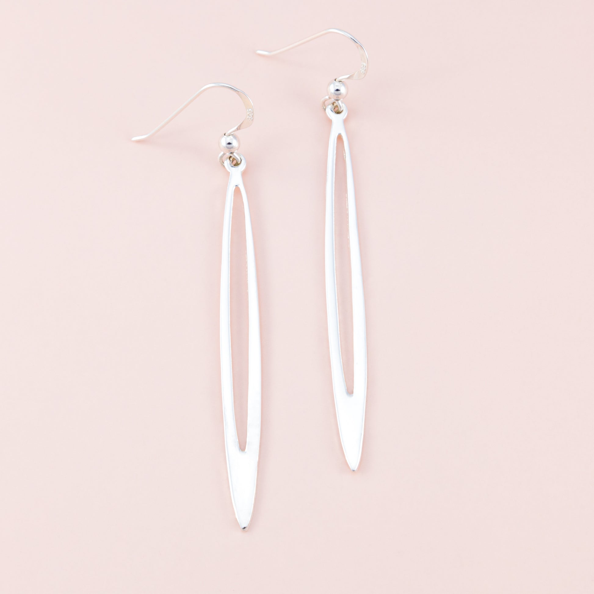 Sterling Silver Long Drop Earrings - The Silver Alchemist