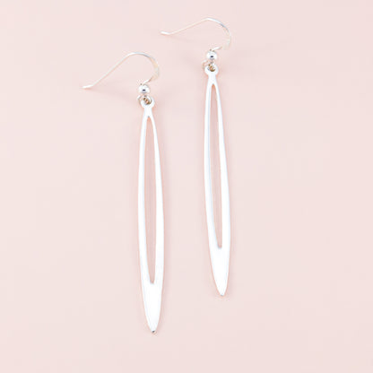 Sterling Silver Long Drop Earrings - The Silver Alchemist