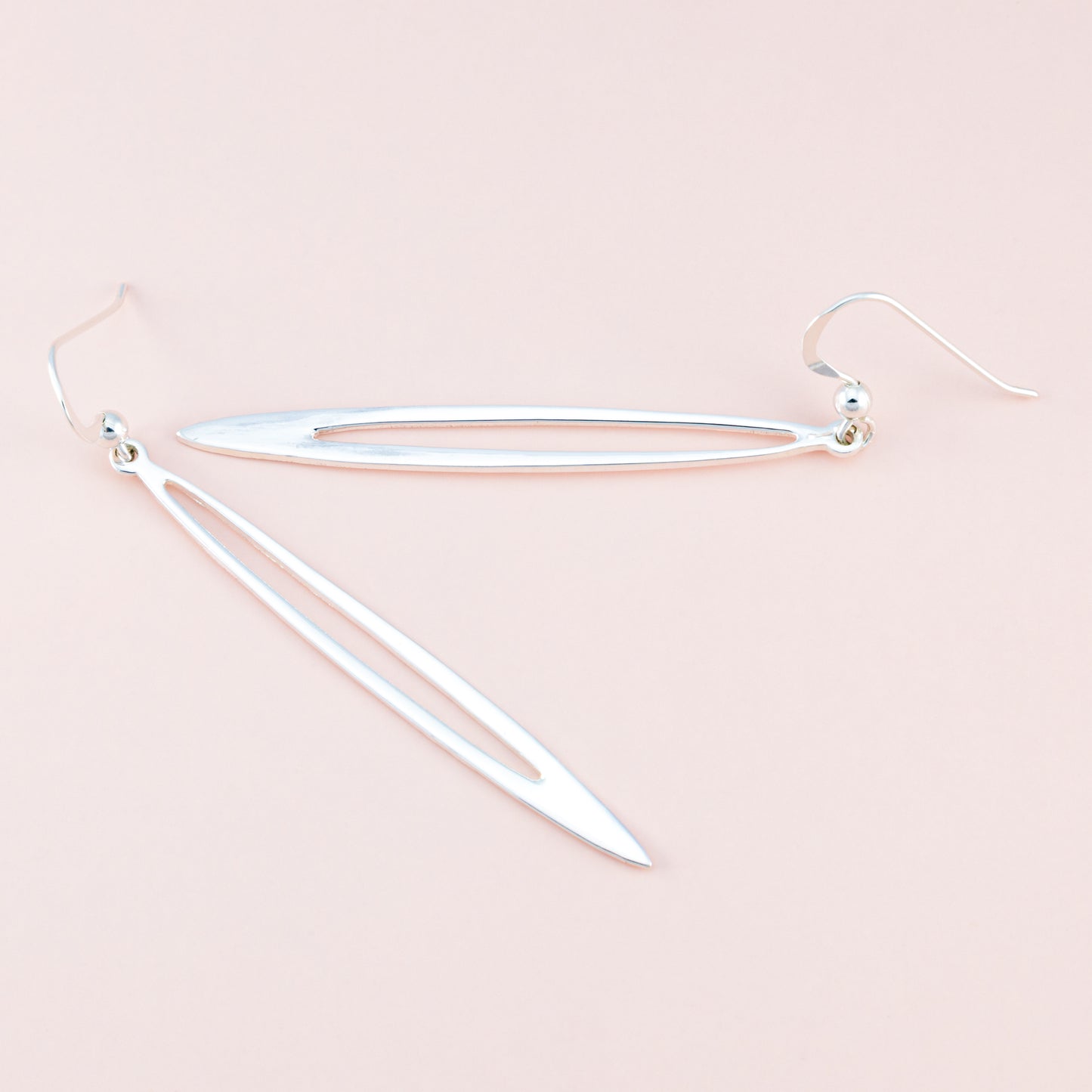 Sterling Silver Long Drop Earrings - The Silver Alchemist