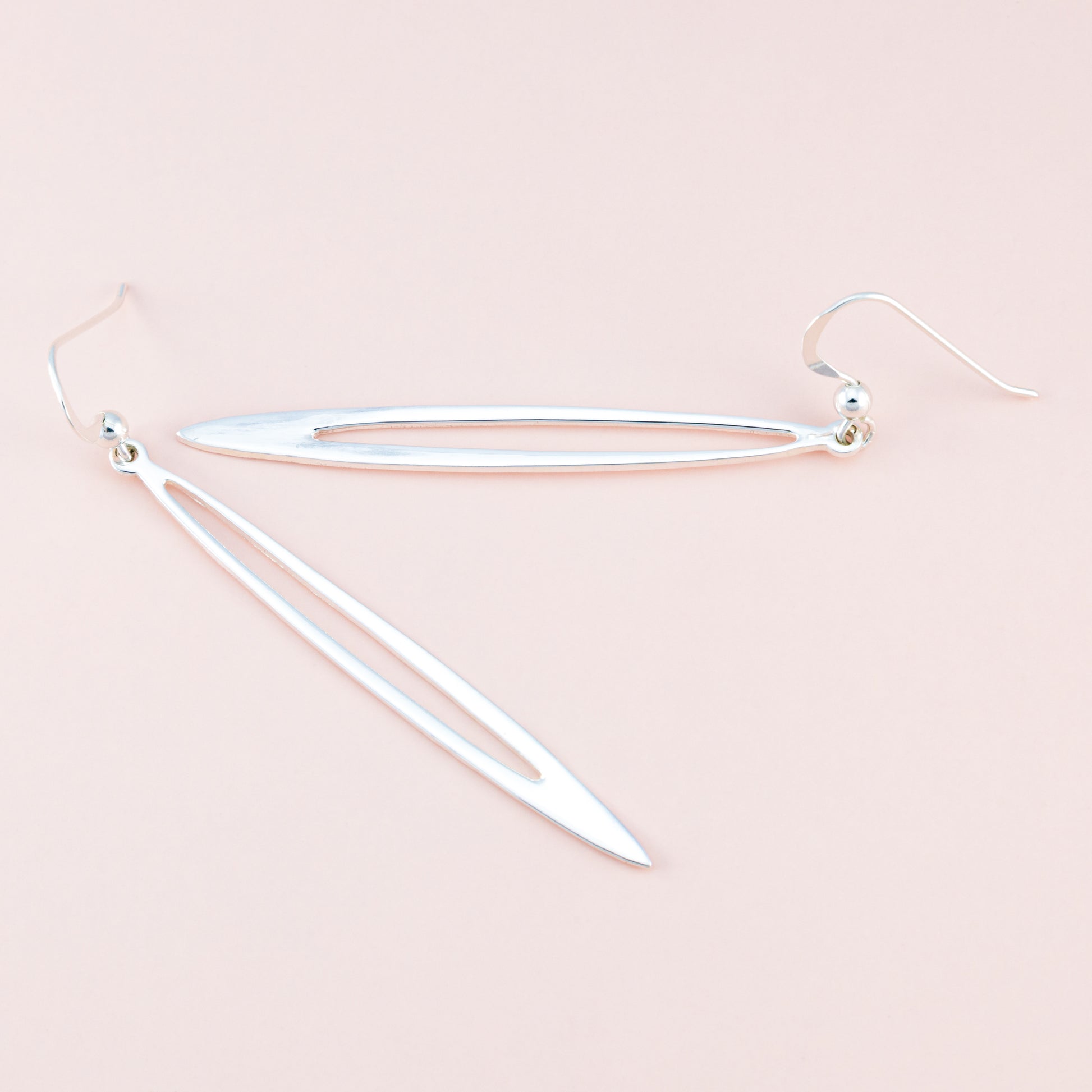 Sterling Silver Long Drop Earrings - The Silver Alchemist