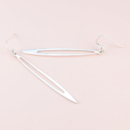 Sterling Silver Long Drop Earrings - The Silver Alchemist