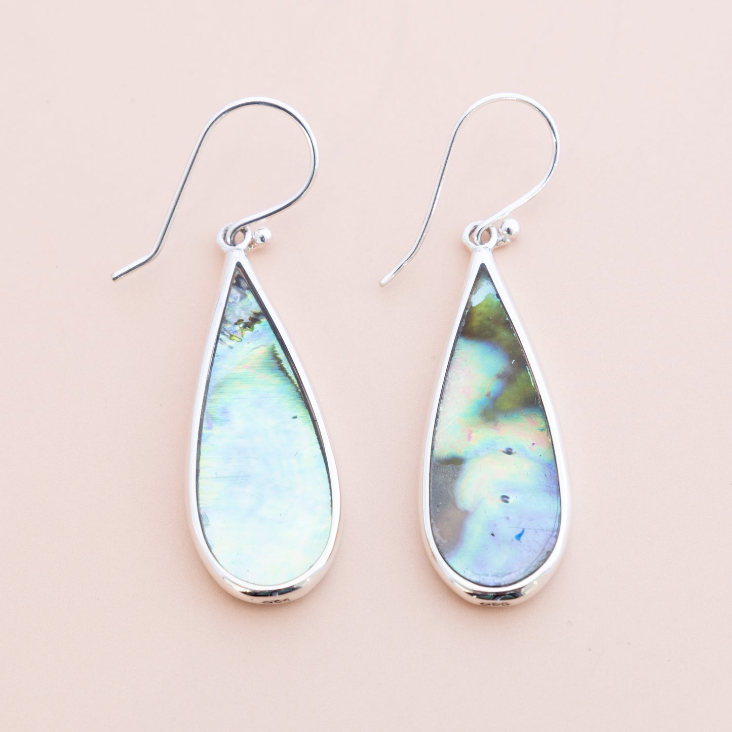 Paua Shell Drop Earrings