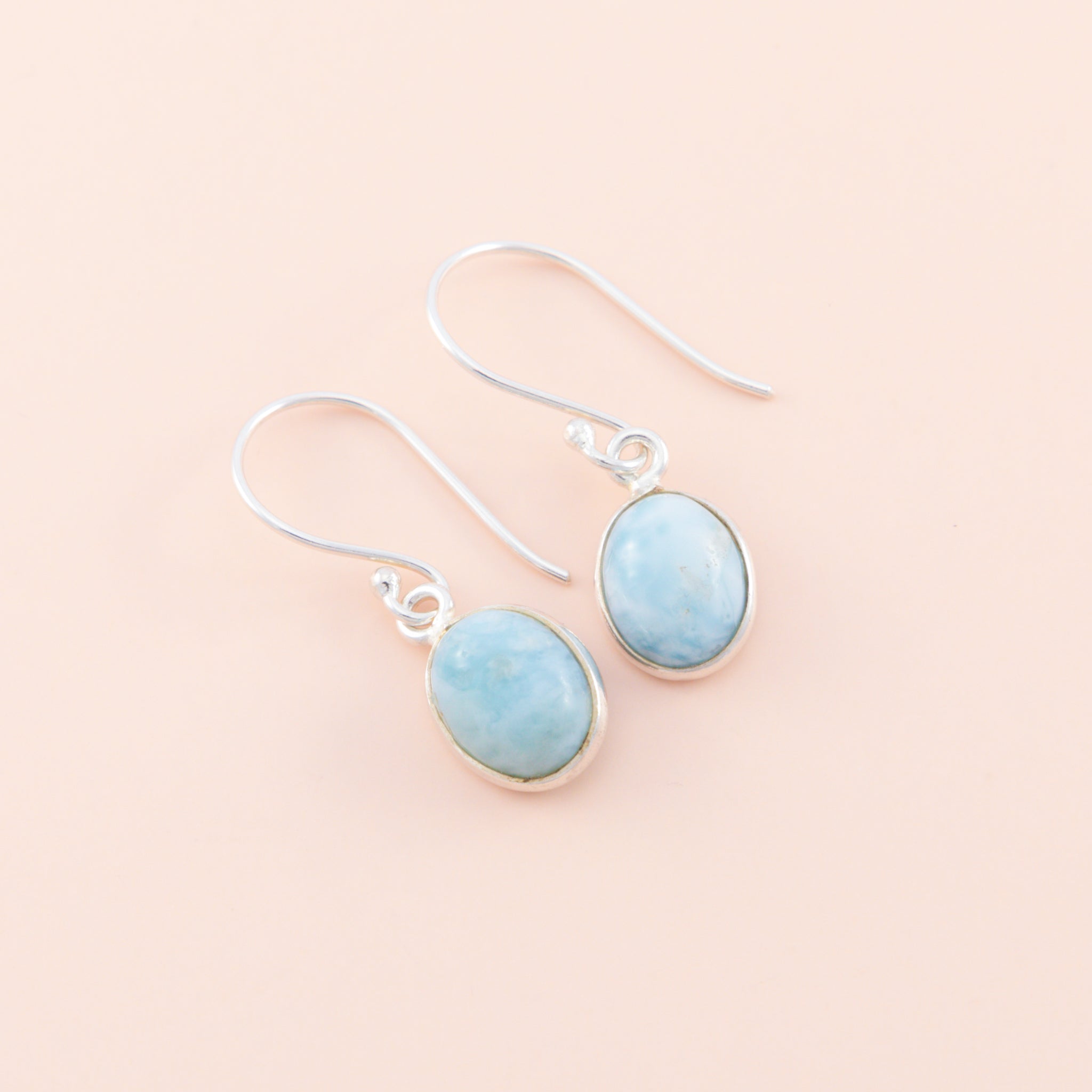 Larimar deals dangle earrings