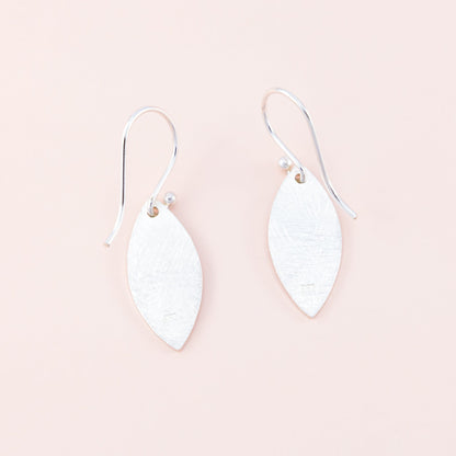 Matte Teardrop Dangle Earrings