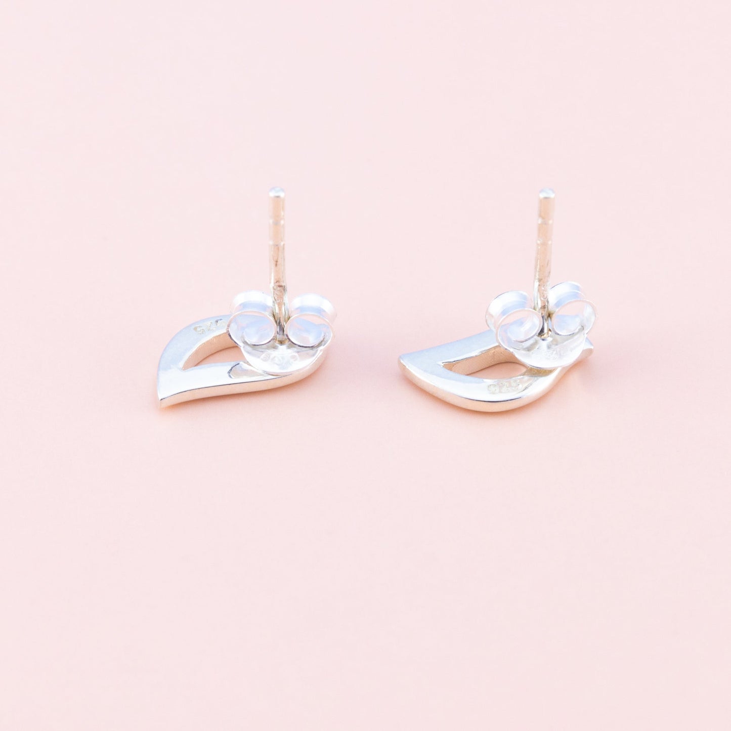 Singing Birds Silver Studs