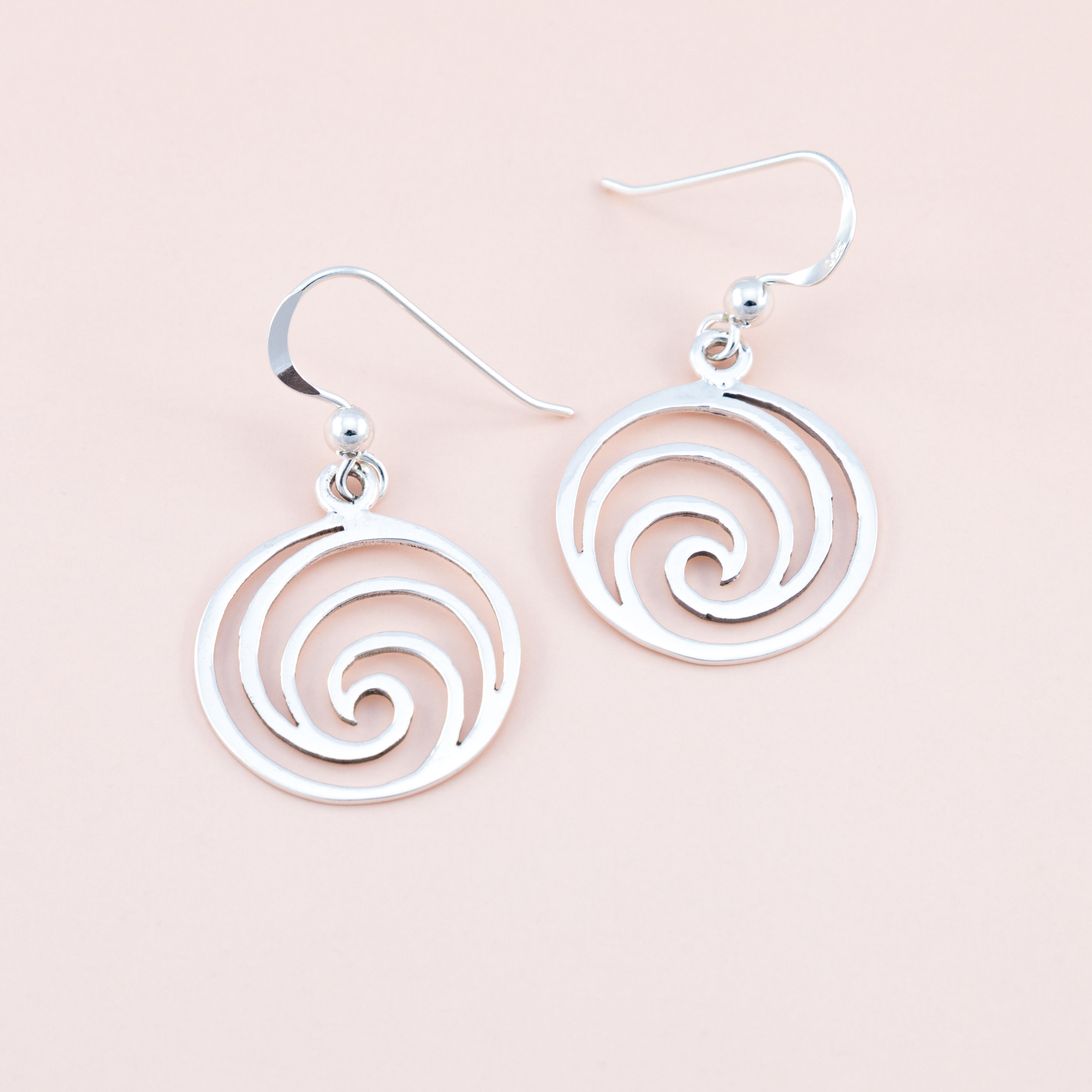 Swirl earrings online dangle